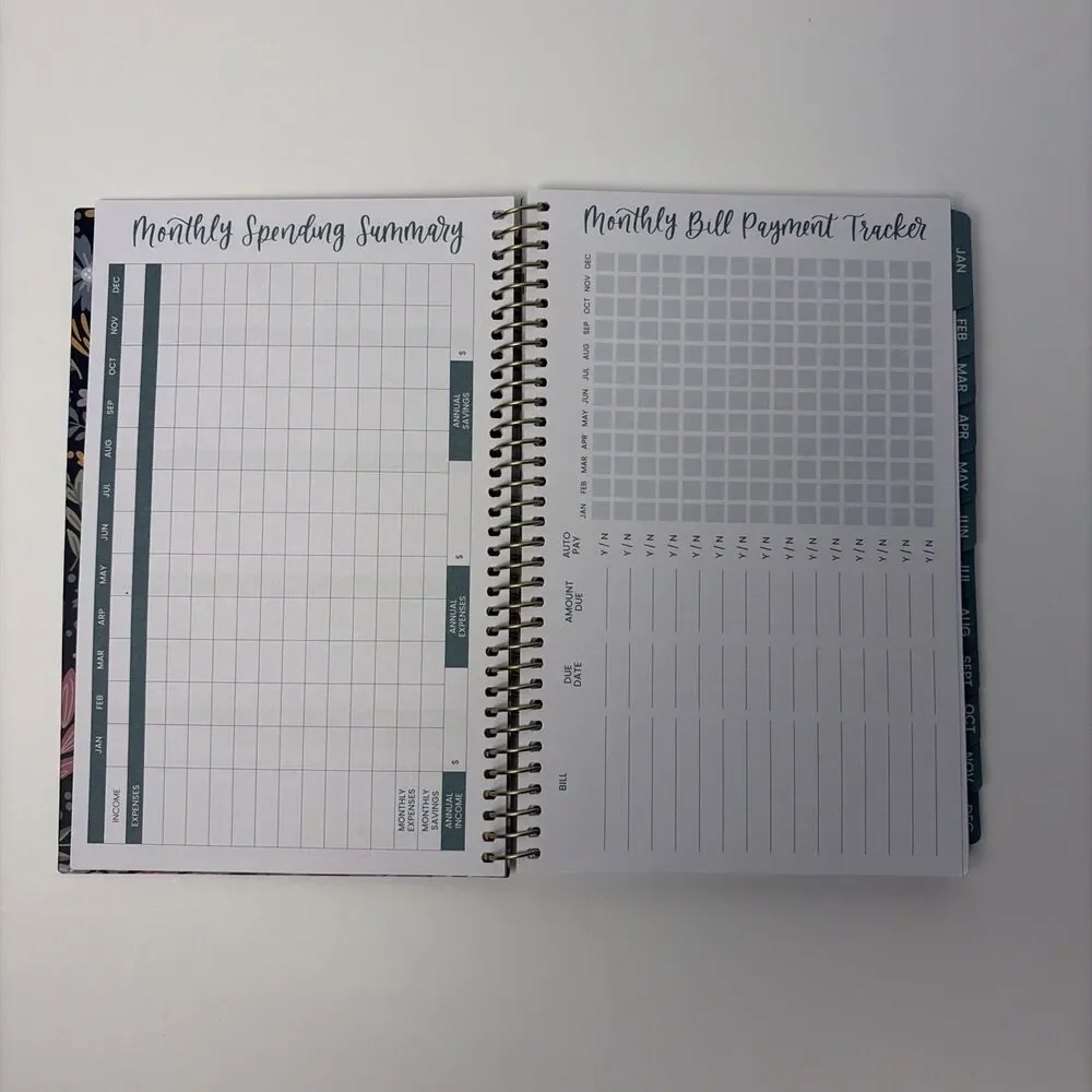 2026 Weekly Monthly Calendar 5.5x8.25” w/ Stickers, Be Kind